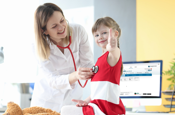 Medical professionals in kindergartens and schools now have access to children's electronic health records